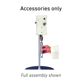 Wheaton 905465 Power Homogenizer and Overhead Stirrer, Accessories, Extension Rod, 0.25” x 12” (6.3 x 305mm), Stainless