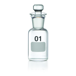 Wheaton 227494-01 BOD Bottle, 60mL With Robotic Stopper, 1-36, Case of 36
