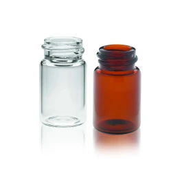 Wheaton W216375 Diagnostic Vials, Amber, 5 mL, Case of 480