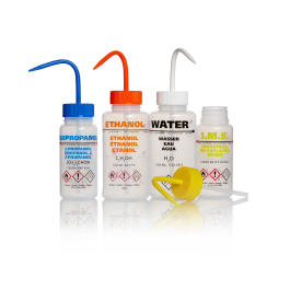 DWK Life Sciences WGW541PML AZLON Wash Bottle, non-vented, 500mL Ethanol, region 1, Case of 5