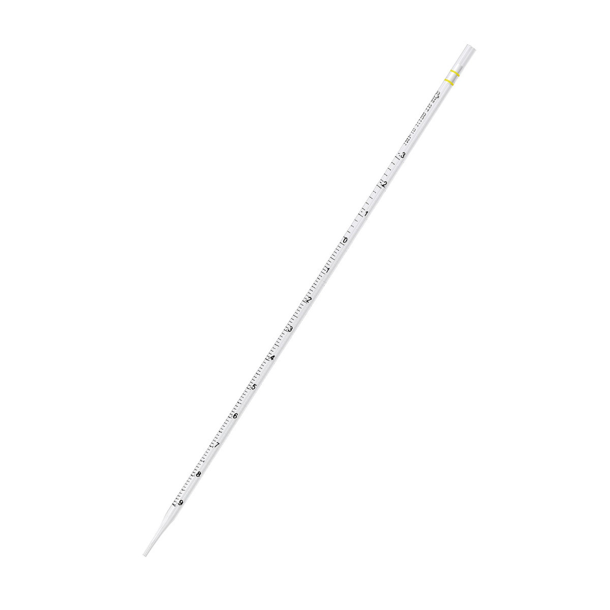 NEST 324008 1 mL Serological Pipette, Plugged, Polystyrene, Yellow Coded, Individually Wrapped, Sterile, White Label