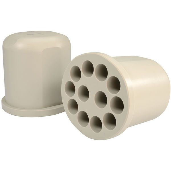 OHAUS 30314585 Centrifuge Rack for 12 x 4-10 mL Vac/Sar Tubes, 16 mm Diameter, Pack of 2