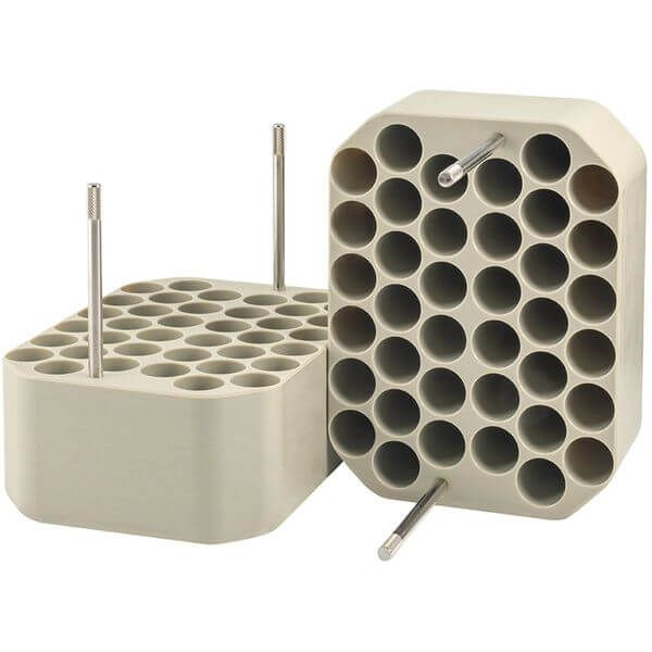 OHAUS 83041490 Centrifuge Rack for 38 x 5.5-12 mL Vac/Sar Tubes, 16 mm Diameter, Pack of 2