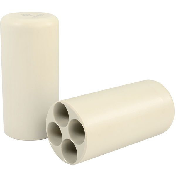 OHAUS 30314875 Centrifuge Rack for 4 x 15 mL Round-Bottom Tubes, 17 mm Diameter, Pack of 2