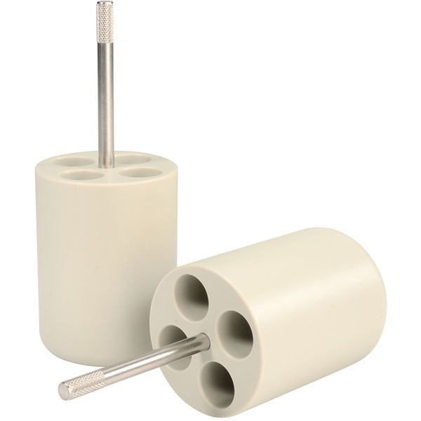 OHAUS 30314879 Centrifuge Rack for 4 x 5-7 mL Vacuum Blood Collection Tubes, 13 mm Diameter, Pack of 2