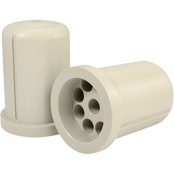 OHAUS 30314853 Centrifuge Rack, 9 Places for 5-7 mL Round-Bottom Tubes, 13 mm Diameter, Pack of 2