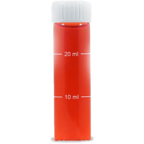 OHAUS 30853487 Replacement Sample Vials for Colorimeters, 24 mm, 25 mL, Pack of 6