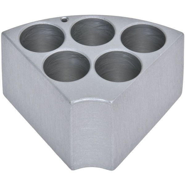 OHAUS 30500580 Sectional Heating Block for 25 mm Test Tubes, Hotplate Stirrer Accessory