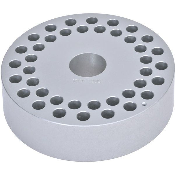 OHAUS 30500586 Uni Heating Block for 12 mm Test Tubes, Hotplate Stirrer Accessory