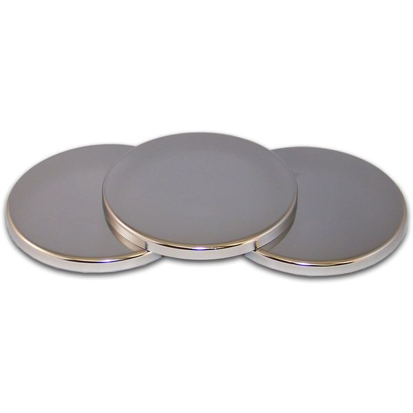 OHAUS 80850088 Reusable Sample Pans for MB45 Moisture Analyzer, 90 mm Diameter, Set of 3