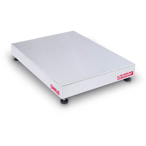 OHAUS 30419659 Defender 5000 R Series Bench Scale Base D125RTV, 250 lb x 0.01 lb, 31.5 x 23.6 in Platform