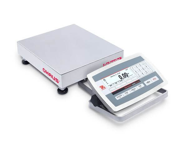 OHAUS 30461662 Defender 5000 Washdown Bench Scale D52XW5WQS5, 10 lb x 0.0005 lb, 10 x 10 in Platform
