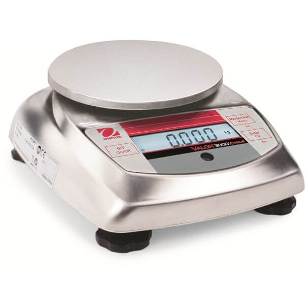 OHAUS 83998176 Valor 3000 Xtreme Compact Scale V31X501 AM, 500 g Capacity