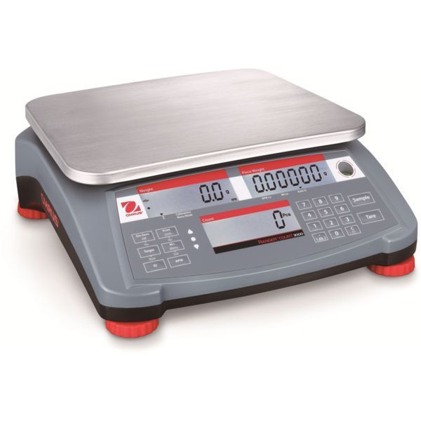 OHAUS 30031788 Ranger Count 3000 Counting Scale RC31P3 AM, 6 lb x 0.0002 lb