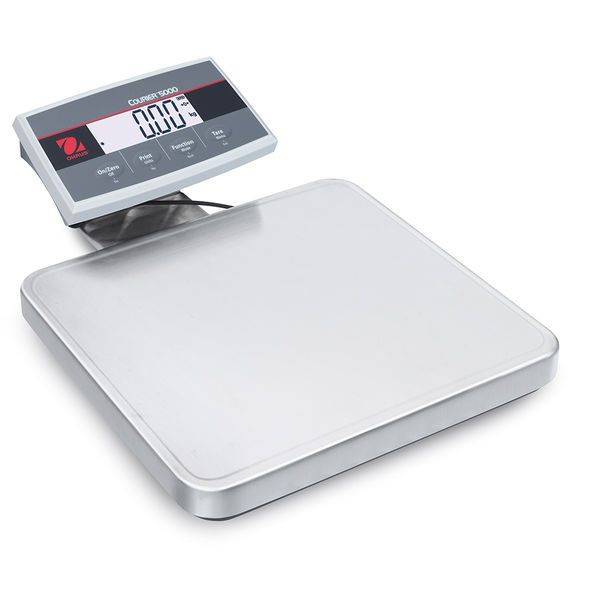 OHAUS 30951011 Courier 5000 Shipping Scale i-C52M15R AM, 30 lb x 0.01 lb, Stainless Steel Platform
