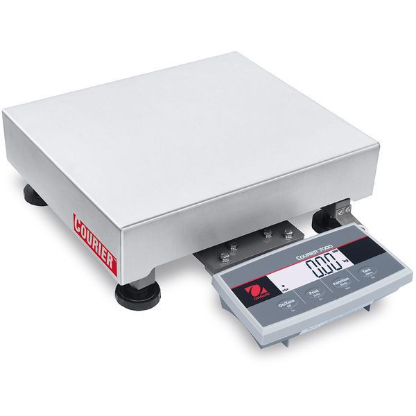 OHAUS 30745876 Courier 7000 Shipping Scale i-C71M75R AM, 150 lb x 0.05 lb, Stainless Steel Platform