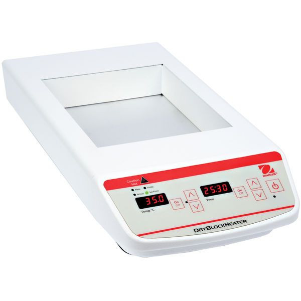 OHAUS 30392087 Digital Dry Block Heater HB4DG, 4 Block, 120V, Ambient +5 °C to 120 °C, with Timer