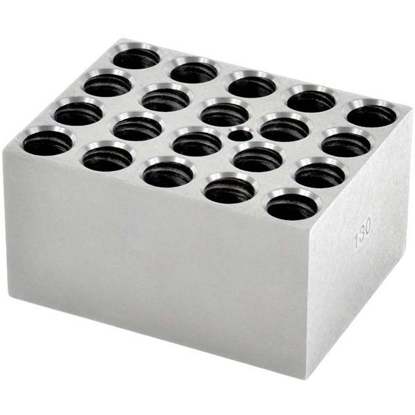 OHAUS 30400152 Dry Block Heater Module Block, 12/13 mm Tubes, 20 Wells