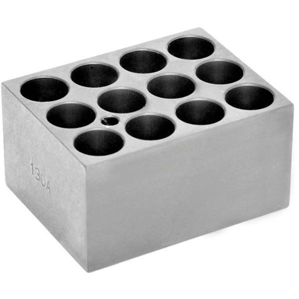 OHAUS 30400185 Dry Block Heater Module Block, 19 mm Vials, 12 Wells
