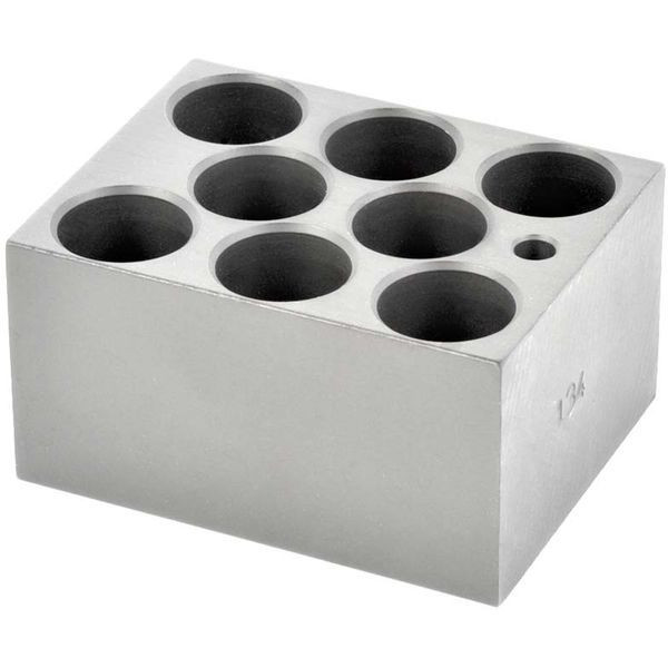 OHAUS 30400187 Dry Block Heater Module Block, 23 mm Vials, 8 Wells