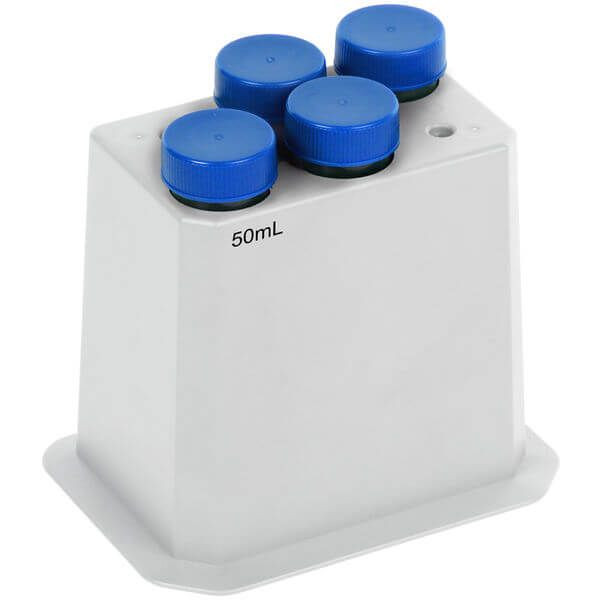 OHAUS 30400136 Shaker Tube Block for 4 x 50 mL Conical Tubes