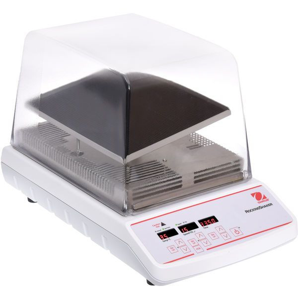 OHAUS 30391980 Incubating Rocking Shaker ISRK04HDG, 0-15° Tilt, 1-50 rpm, 4.5 kg Capacity, 120 V