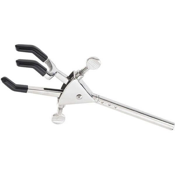 OHAUS 30392352 Multi-Purpose Extension Clamp CLM-MULTI3DSL, 3-Prong Dual Adjust, Stainless Steel, Large, 0-102 mm Grip
