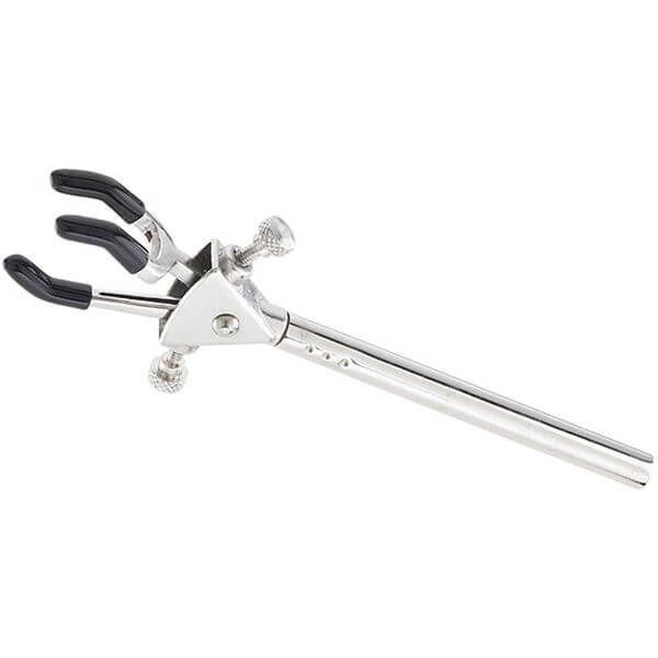 OHAUS 30392354 Multi-Purpose Extension Clamp CLM-MULTI3DSS, 3-Prong Dual Adjust, Stainless Steel, Small, 0-48 mm Grip