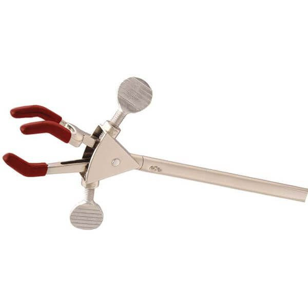 OHAUS 30392201 Multi-Purpose Extension Clamp CLM-MULTI3DZM, 3-Prong Dual Adjust, Nickel-Plated, Medium, 0-69 mm Grip