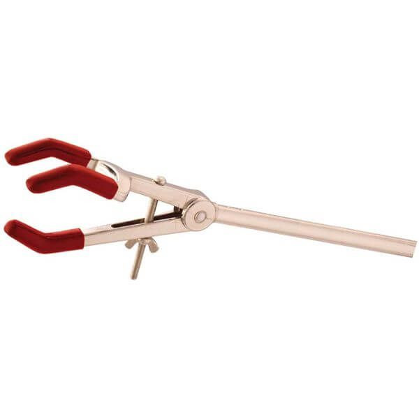 OHAUS 30392200 Multi-Purpose Extension Clamp CLM-MULTI3SZL, 3-Prong Single Adjust, Nickel-Plated, Large, 0-108 mm Grip