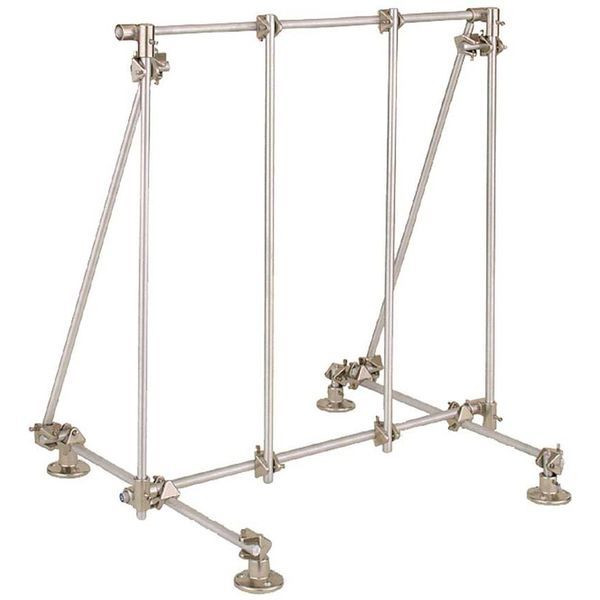 OHAUS 30392323 Stainless Steel Lab Frame Kit CLR-FRAMESS, Small, 18 x 24 x 24 in