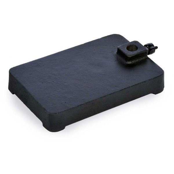 OHAUS 30392359 Rectangular Support Stand Base CLR-RBASECS, Cast Iron, 4 x 6 in
