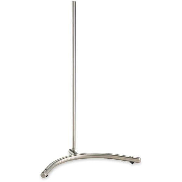 OHAUS 30400032 Support Stand with Rod CLR-STRODS091, Stainless Steel, 36 in (91 cm) Rod, 10.5 x 17.75 in Base