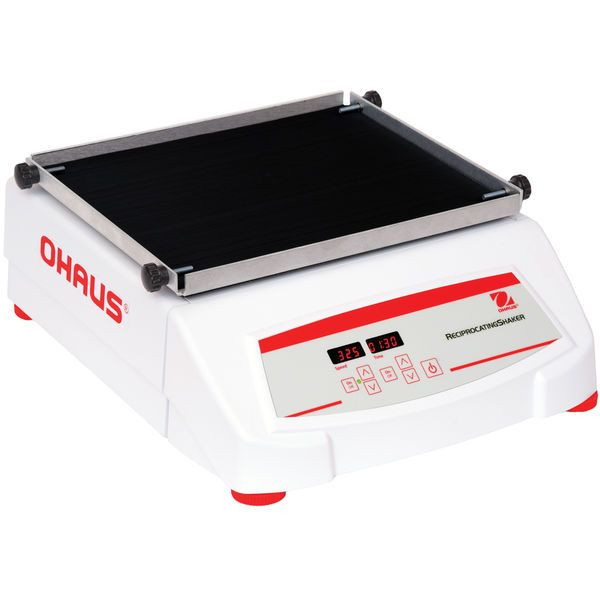 OHAUS 30391828 Reciprocating Shaker SHRC0719DG, Digital, 19 mm Stroke, 6.8 kg Capacity, 20-300 rpm