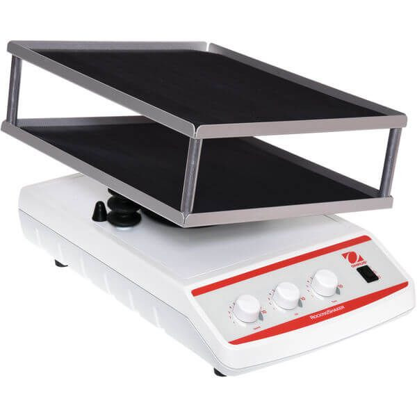 OHAUS 30391966 Rocking Shaker SHRK07AL2, Analog, 2 Tier, Seesaw Rocking Motion, 120V