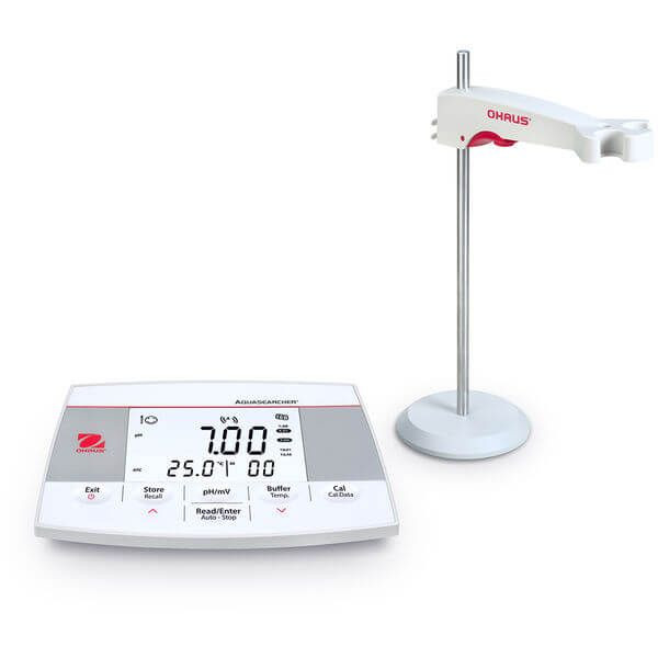OHAUS 30589820 Aquasearcher pH Bench Meter a-AB23PH -B, Meter Only, 0.00-14.00 pH, ±0.01 pH