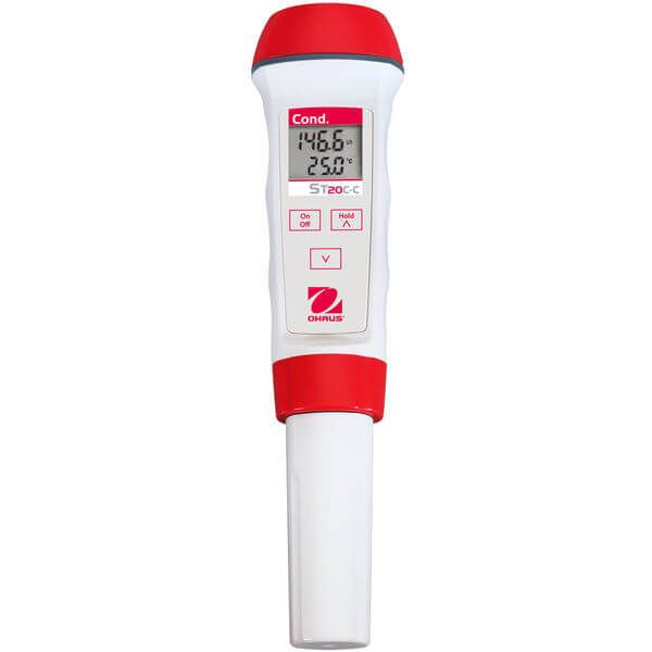 OHAUS 30073977 Starter Conductivity Pen Meter ST20C-C, 0.00-19.99 mS/cm, ±1.5%, ATC
