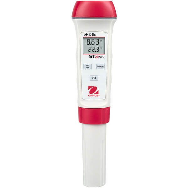 OHAUS 30393200 Starter Multiparameter Pen Meter ST20M-C, pH, Conductivity and Salinity, 0.00-19.99 mS/cm