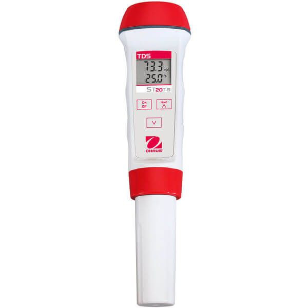 OHAUS 30073981 Starter TDS Pen Meter ST20T-B, 0-1,000 mg/L, ±1.5%, ATC