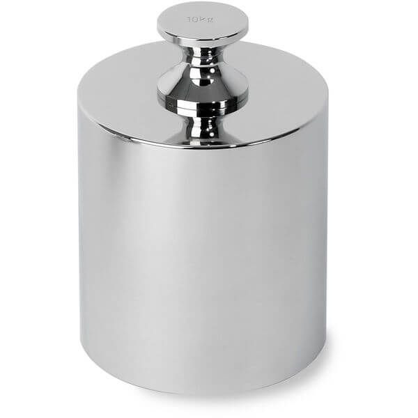 OHAUS 30391324 ASTM Class 4 Calibration Weight, 10 kg, Two-Piece, with Accredited Calibration Certificate