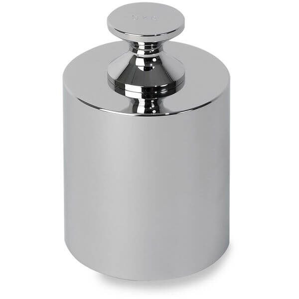OHAUS 30391290 ASTM Class 4 Calibration Weight, 5 kg, Two-Piece Knob Style, No Certificate