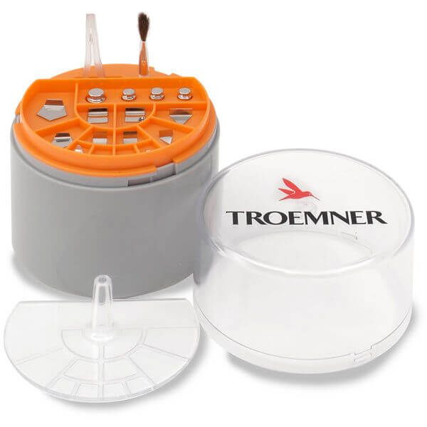 OHAUS 80780409 OIML Class F1 Calibration Weight Set, 5 g to 1 mg, No Certificate