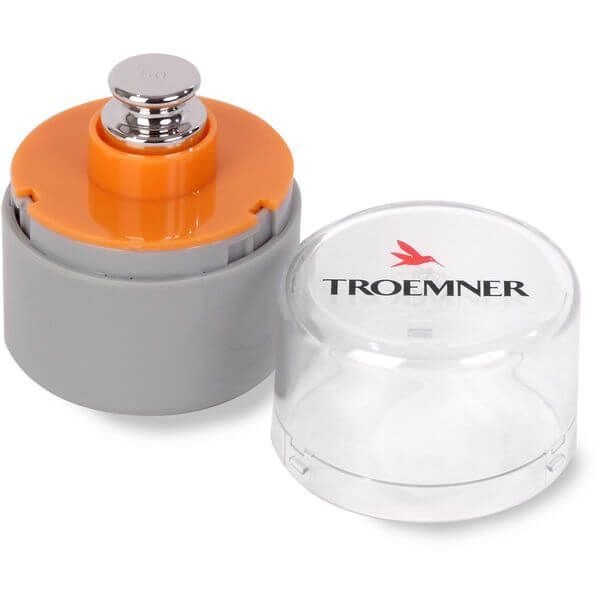 OHAUS 30390862 OIML Class F2 Calibration Weight, 50 g, Two-Piece, No Certificate