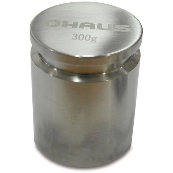 OHAUS 80850126 ASTM Class 6 Cylindrical Weight, 300 g, Body