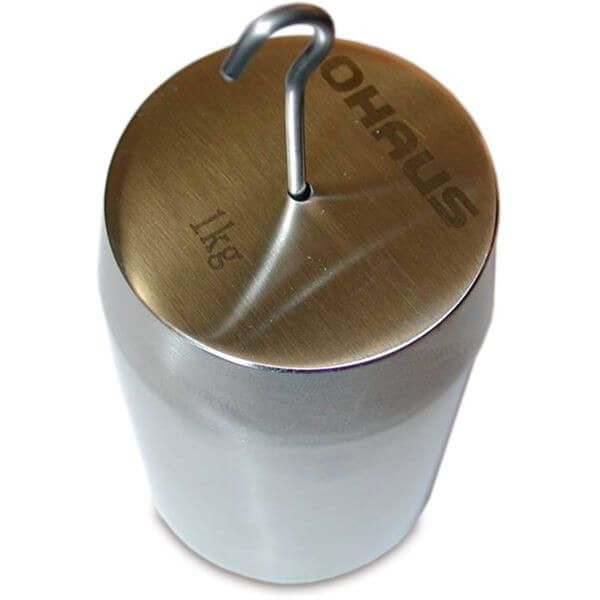 OHAUS 80850137 ASTM Class 6 Hooked Weight, 1 kg