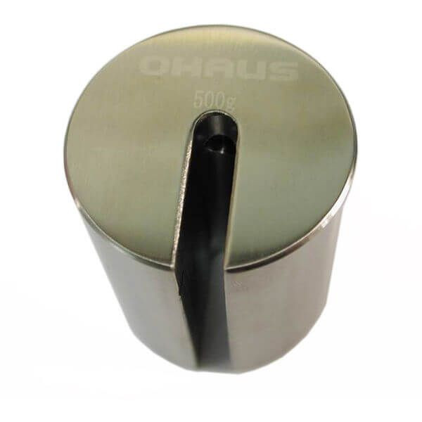 OHAUS 80850148 ASTM Class 6 Slotted Weight, 500 g