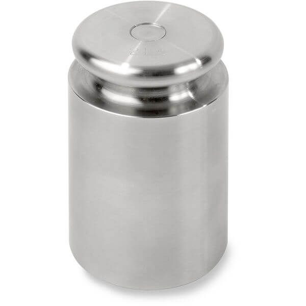 OHAUS 30390999 ASTM Class 7 ECON Weight, 2,000 g, Two-Piece Cylindrical, No Certificate