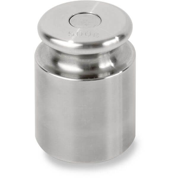 OHAUS 30391001 ASTM Class 7 ECON Weight, 500 g, Two-Piece Cylindrical, No Certificate