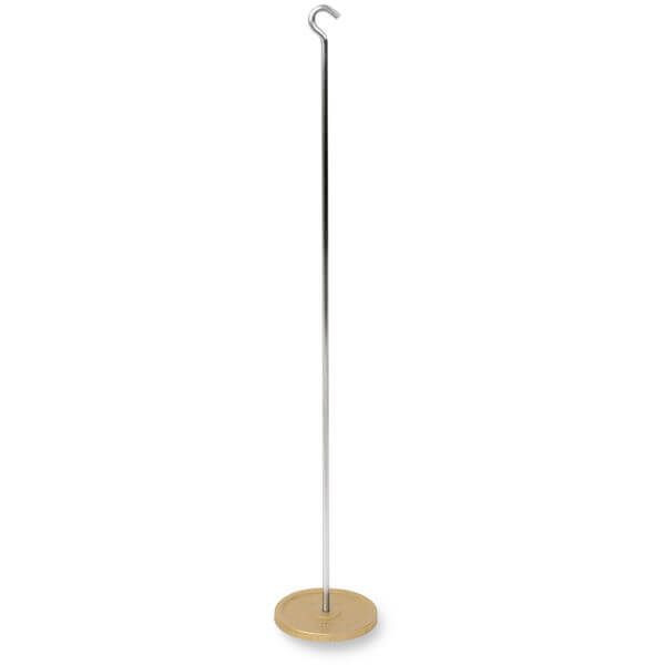 OHAUS 83040460 Cast Iron Weight Hanger, 500 g, 20.25 in, ASTM Class 6, with Accredited Calibration Certificate