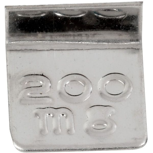 OHAUS 83040215 ASTM Class 5 One-Piece Flat Test Weight, 200 mg, with Accredited Calibration Certificate